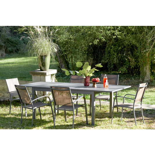 Table Extensible ATLAS En Aluminium - 160/240 Cm