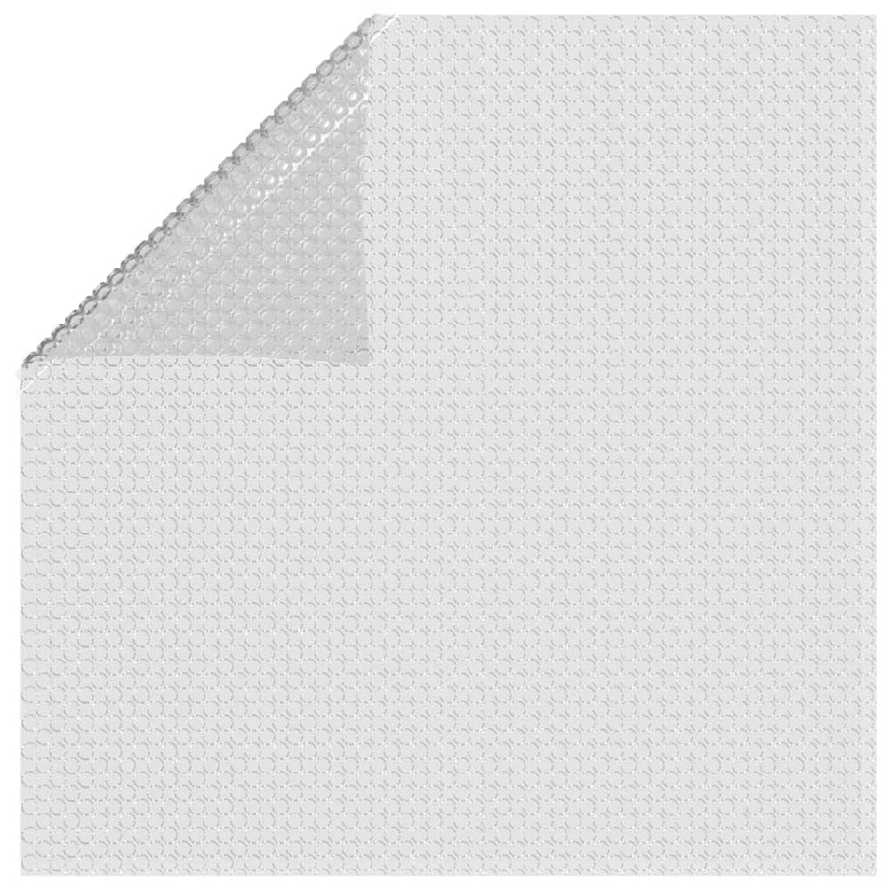 VIDAXL Film Solaire De Piscine Flottant Pe 600x400 Cm Gris