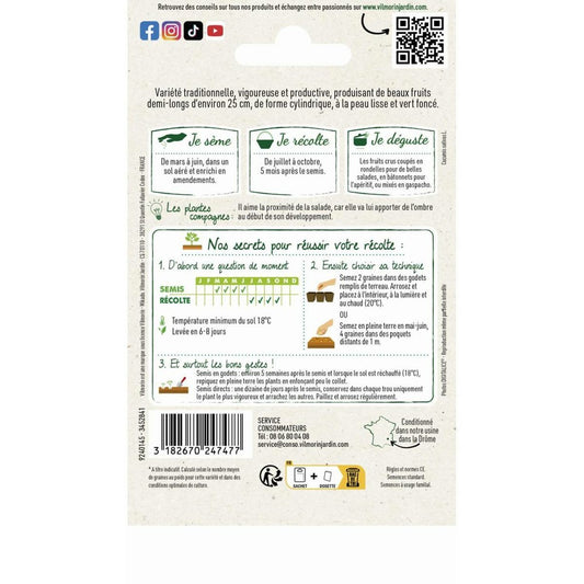 Sachet Graines Concombre Marketer