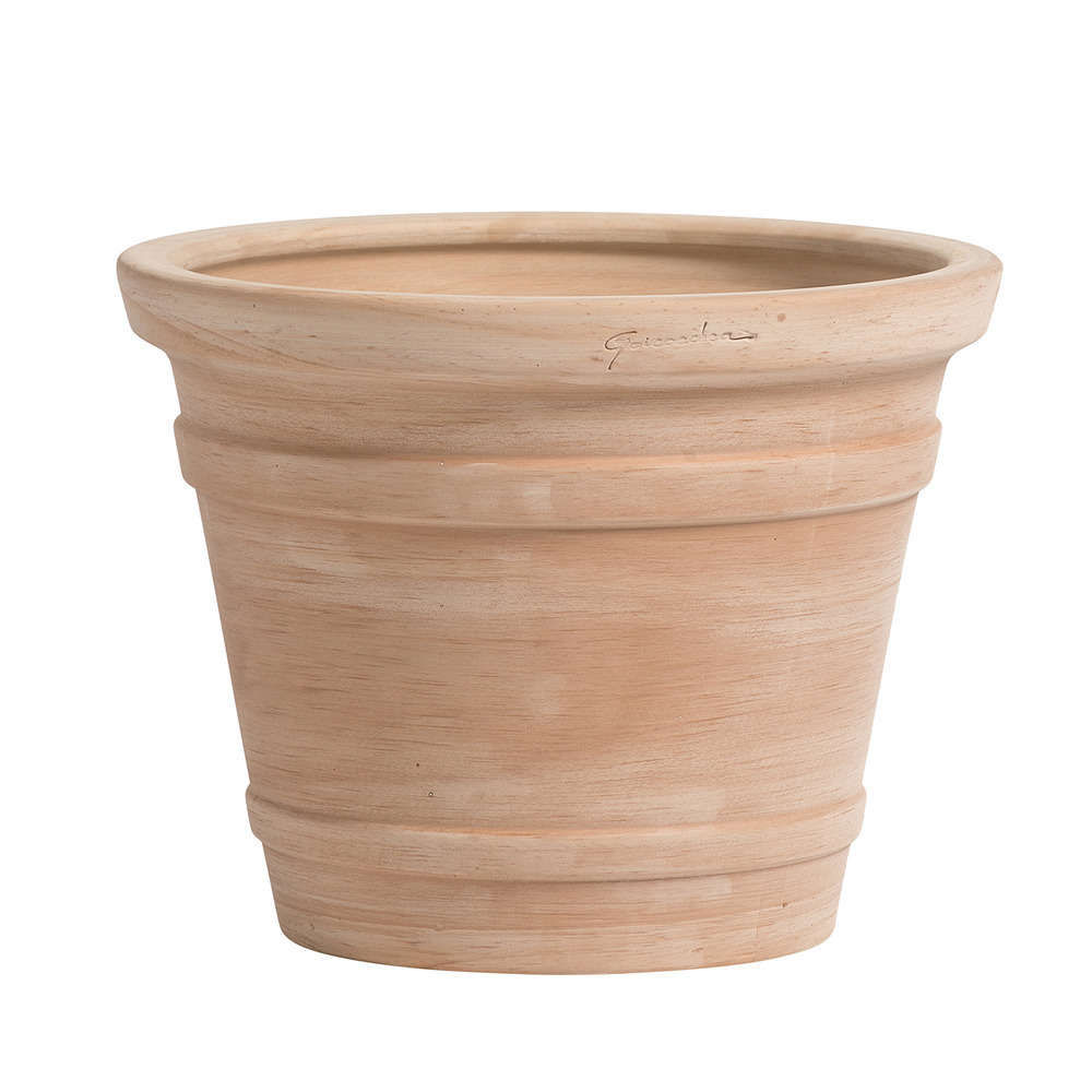 Cuvier Moulure En Terre Cuite Ø 50 X H. 40cm