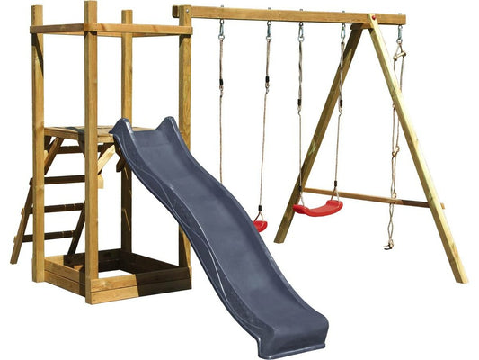 Aire De Jeux "kubus" Avec échelle Inclinée - 320 X 350 X 210 Cm