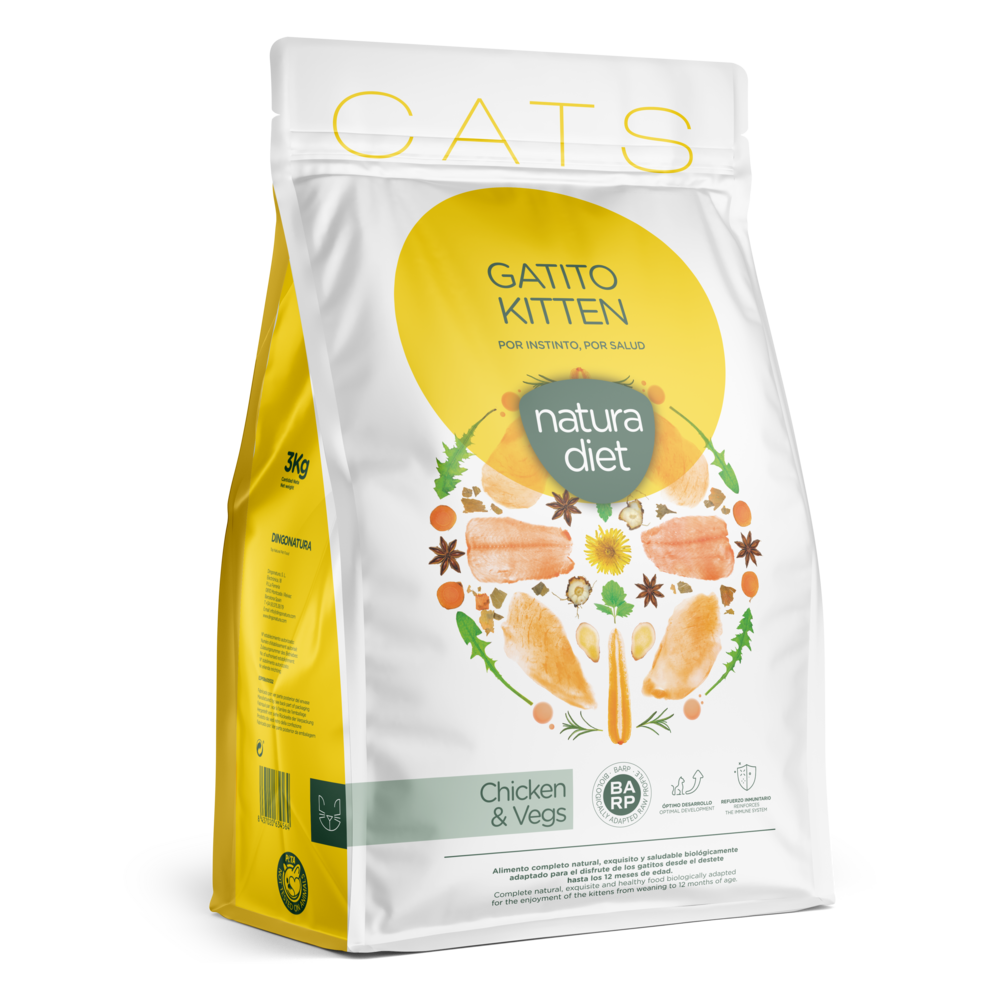 Natura Diet Cats Kitten Chicken 3kg