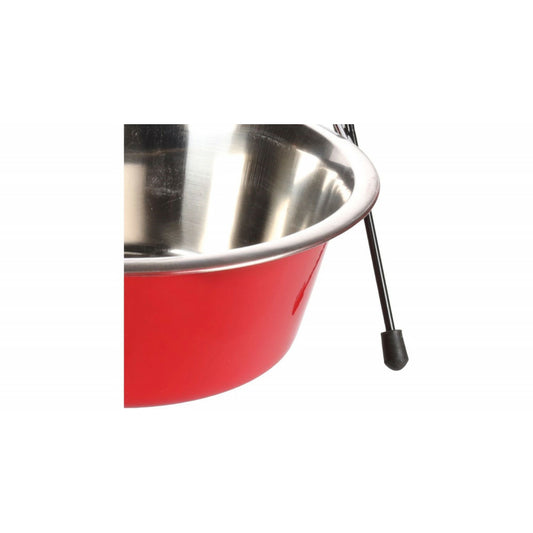 Ecuelle Duo ø 25 Cm. 2500 Ml. Avec Support Arjun. Xl. Pour Chien