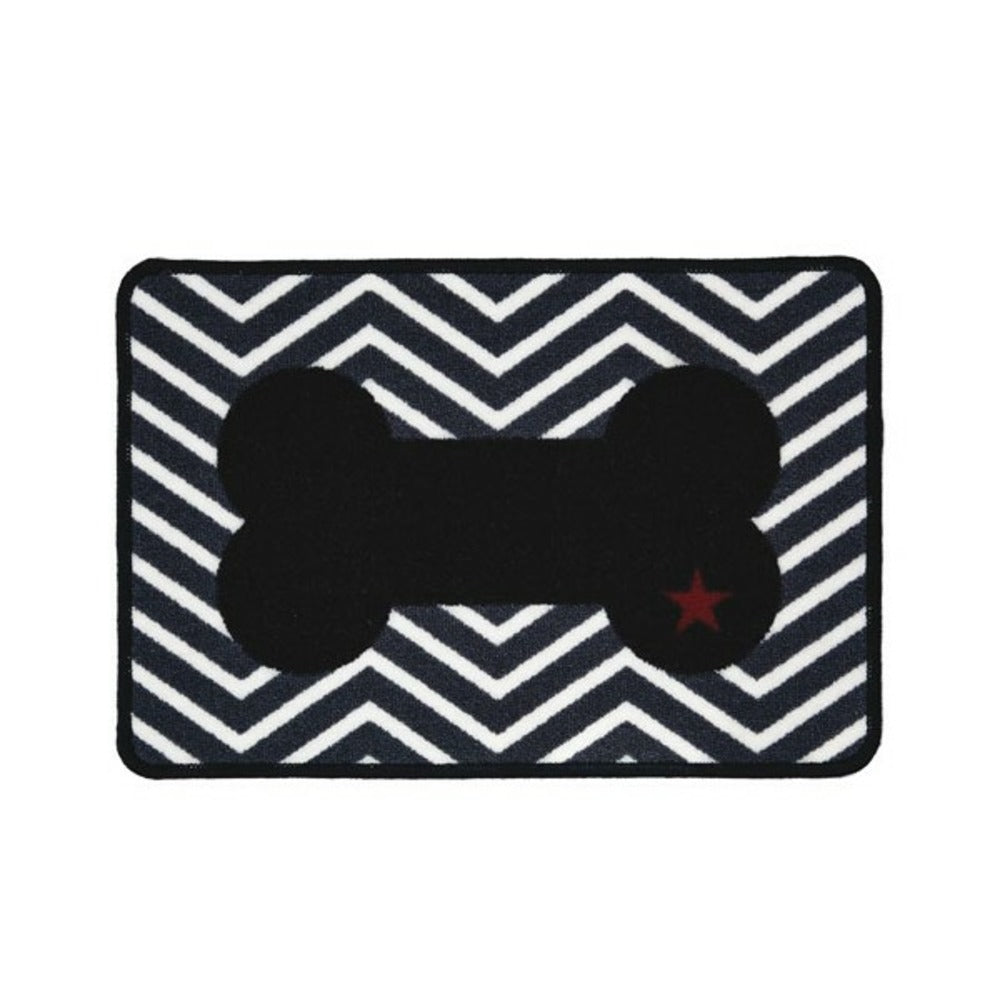 Tapis De Repas Noir Os