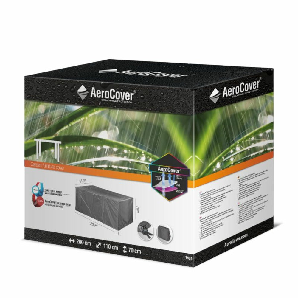 Aerocover Housse De Protection Pour Table Rectangulaire L200 Cm
