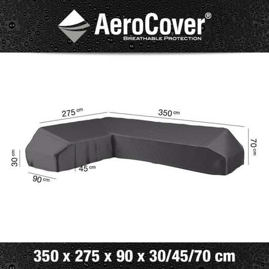 Aerocover Housse De Protection Pour Salon De Jardin D'angle L350 Cm