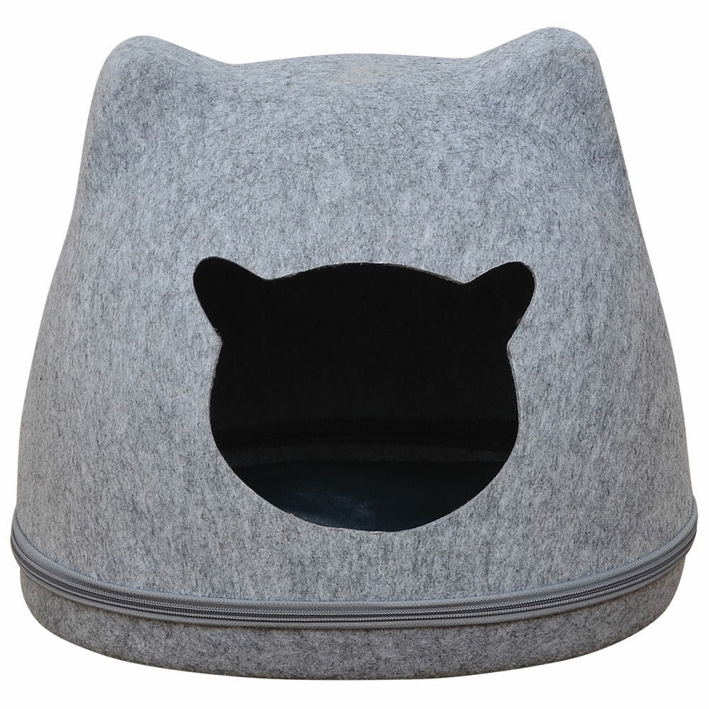 Corbeille Cat Head En Feutrine