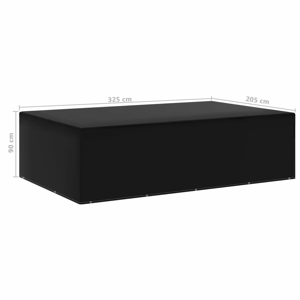 VIDAXL Housse De Salon De Jardin 12 œillets 205x325x90 Cm