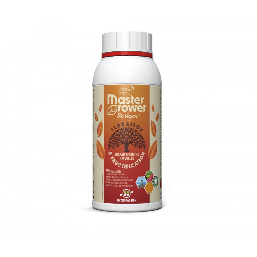 Engrais Bio Vegan Bloom 500ml Master Grower