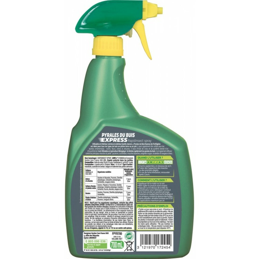 Insecticide Pyrales Du Buis Prêt à L'emploi 700ml