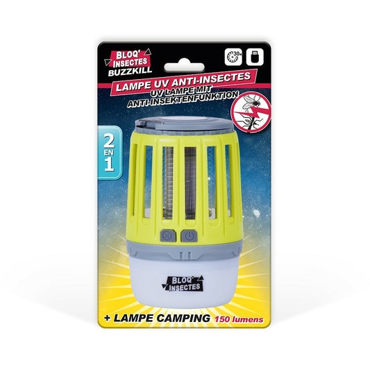 Lampe Uv Anti-insectes, Lampe Rechargeable, Sans Produits Chimiques, 2-en-1