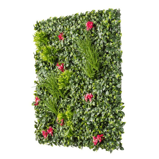 Mur Végétal Artificiel Extérieur Et Intérieur Prêt à Poser 1m X 1m Amazon