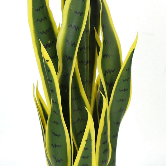 Plante Artificielle - Sanseviera Jaune 89cm