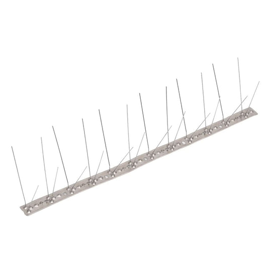 VIDAXL Ensemble De 6 Pointes à 4 Rangées Contre Oiseaux Inox 3 M