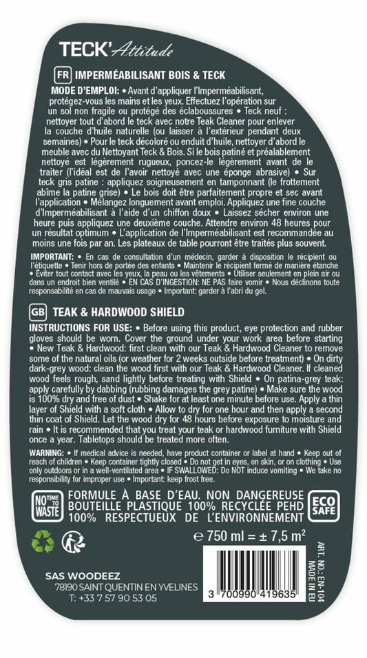 Imperméabilisant Bois & Teck 750 Ml