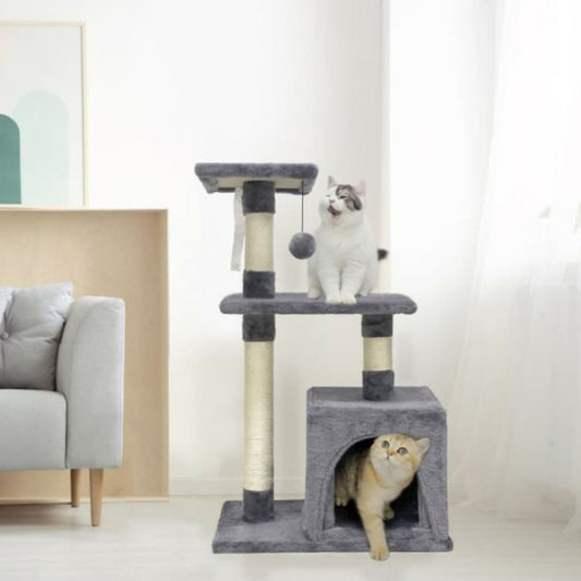 Poppy Arbre A Chat - 50x30x80cm - Gris
