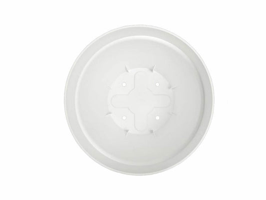 Elho Pot De Fleurs Rond Vibia Campana - ø 47 X H.40 Cm - Blanc