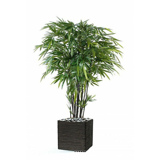 Bambou Artificiel à Cannes Noires Effet Zen H 270 Cm - Choisissez Votre Hauteur: