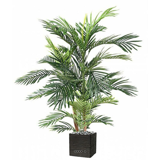 Joli Palmier Areca Artificiel En Pot Multitroncs H 180 Cm Vert - Choisissez Votr