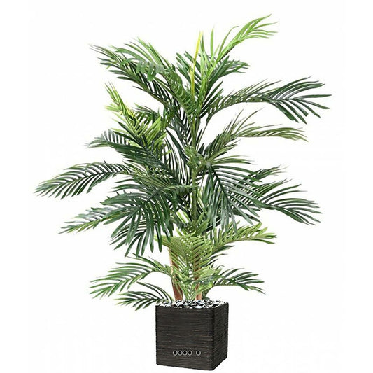Joli Palmier Areca Artificiel En Pot Multitroncs H 150 Cm Vert - Choisissez Votr