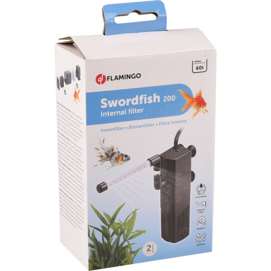 Flamingo Pompe Swordfish 200 Pour Aquarium Max 60 Litres