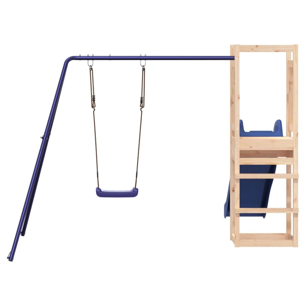 VIDAXL Ensemble De Jeu D'extérieur Bois De Pin Massif