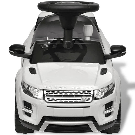 VIDAXL Voiture à Chevaucher Jouet Avec Musique Land Rover 348 Blanc