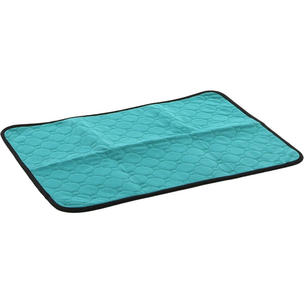 2 Tapis éducateur Lavable Et Réutilisable, M 69 X 41.5 Cm Gris Vert, Pour