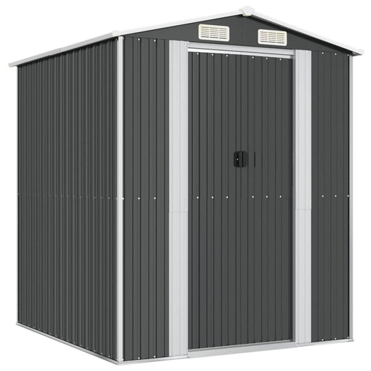VIDAXL Abri De Jardin Anthracite 192x191x223 Cm Acier Galvanisé