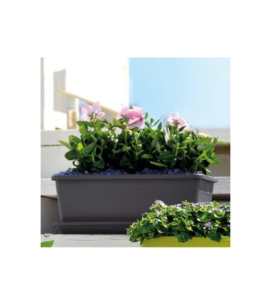 Jardiniere Day R Anthracite - Coloris Gris Anthracite - 50cm