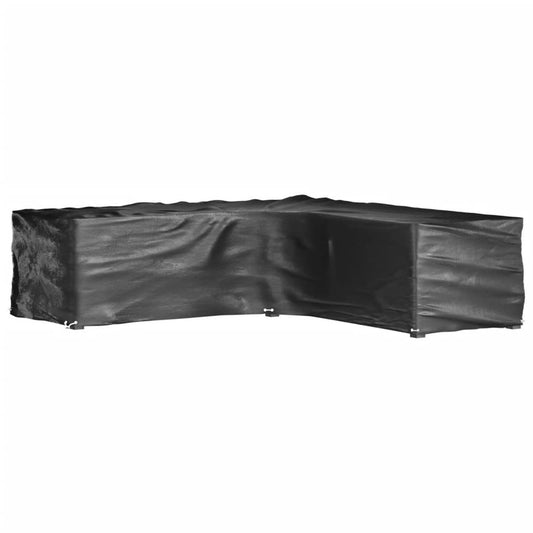 VIDAXL Housses De Salon De Jardin En Forme De L 2 Pcs 16 œillets