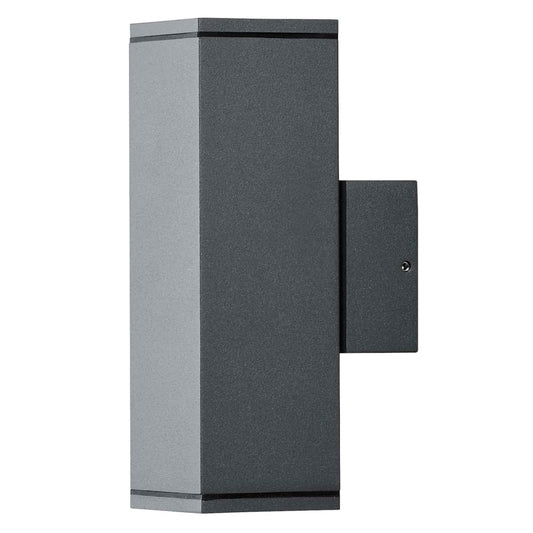 Konstsmide Applique Murale Monza Double Carrée Gris Foncé