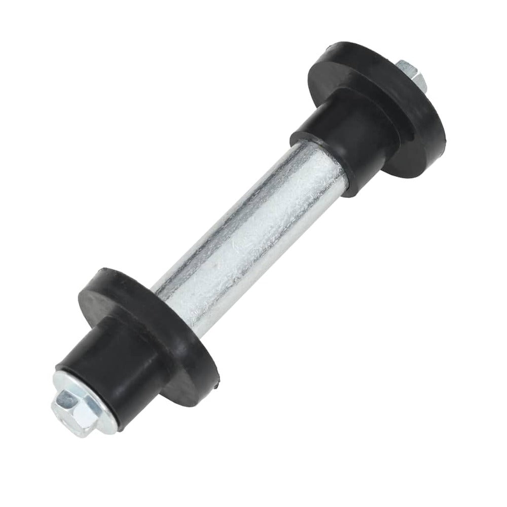 VIDAXL Roue De Brouette Avec Axe Pu Solide 4.00-8 390 Mm