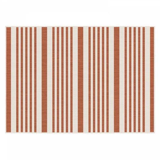 Tapis D'extérieur En Polypropylène 200 X 290 Cm Terracotta