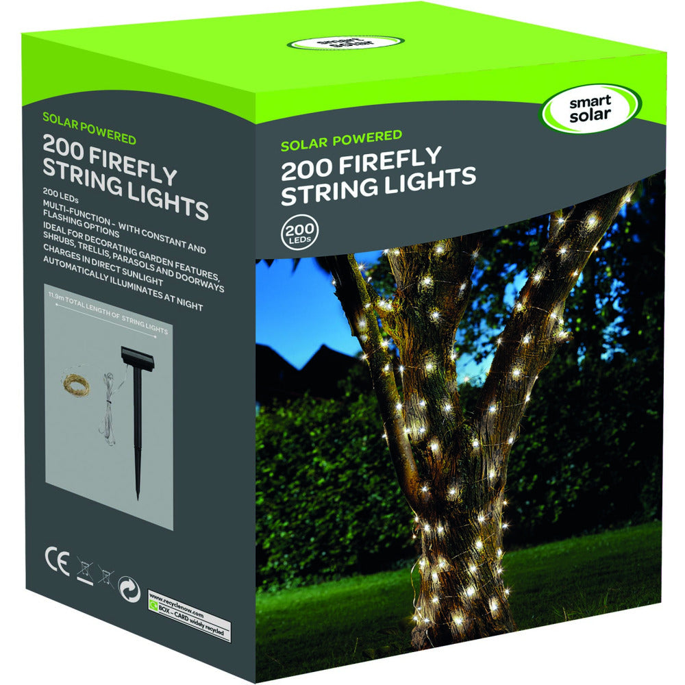 Guirlande Solaire Luciole 200 Leds