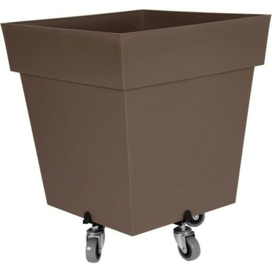 Eda Support Extensible A Roulettes - Pour Pots De Fleurs Carrés Et Ronds - Métal