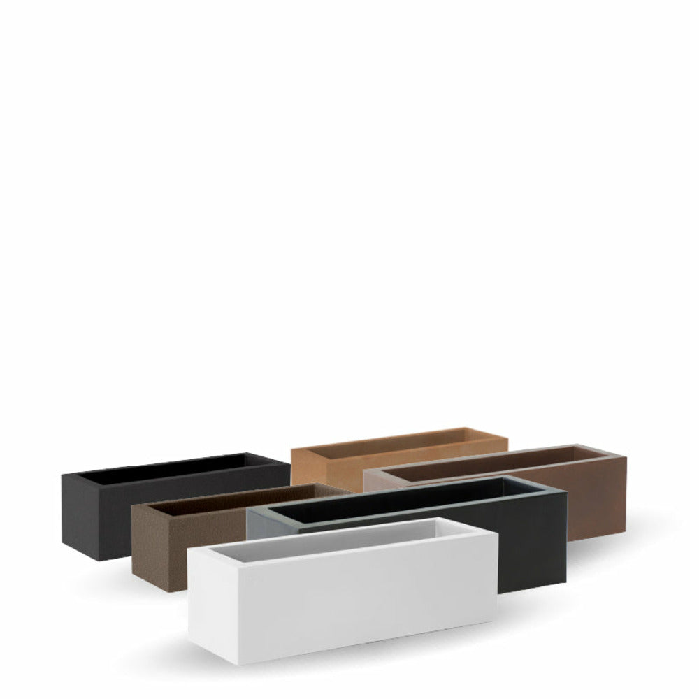 Jardinière Jara 100x35x32cm - Noir