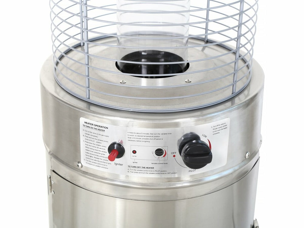Parasol Chauffant Gaz "flamma" - 11 Kw - Acier