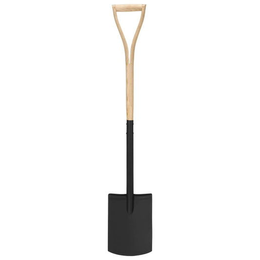VIDAXL Bêche à Creuser De Jardin Poignée En Yd Acier Et Bois De Frêne
