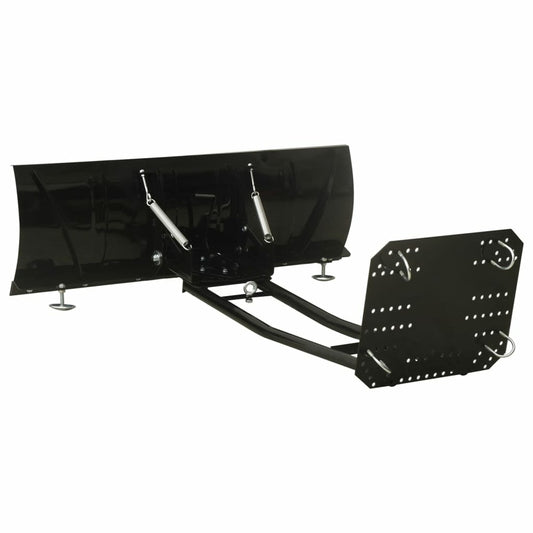 VIDAXL Chasse-neige Pour Vtt 115x38 Cm Noir