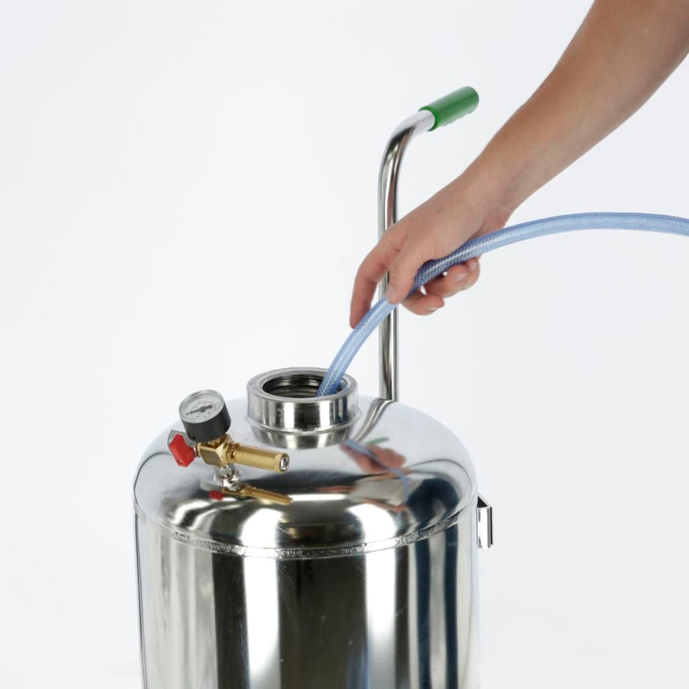 KERBL Pulvérisateur Complet Kalk Inox 39,5 L Acier Inoxydable
