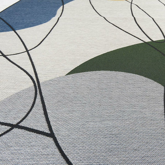 Tapis Extérieur Beige 246x340 Cm
