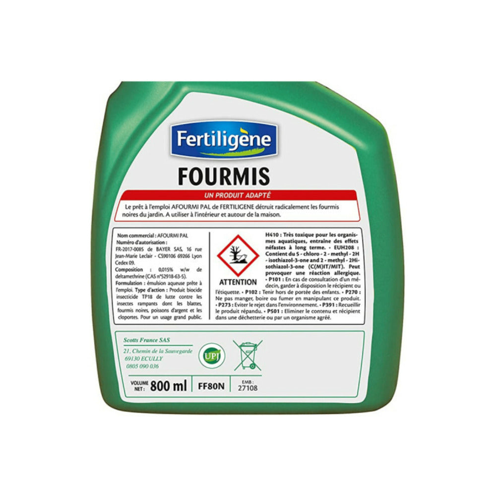 Insecticide Anti-fourmis Fertiligène - 800ml