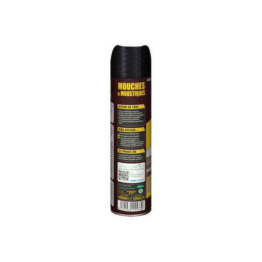 Insecticide Mouches Et Moustiques Kb Home Defense - Aérosol 400ml