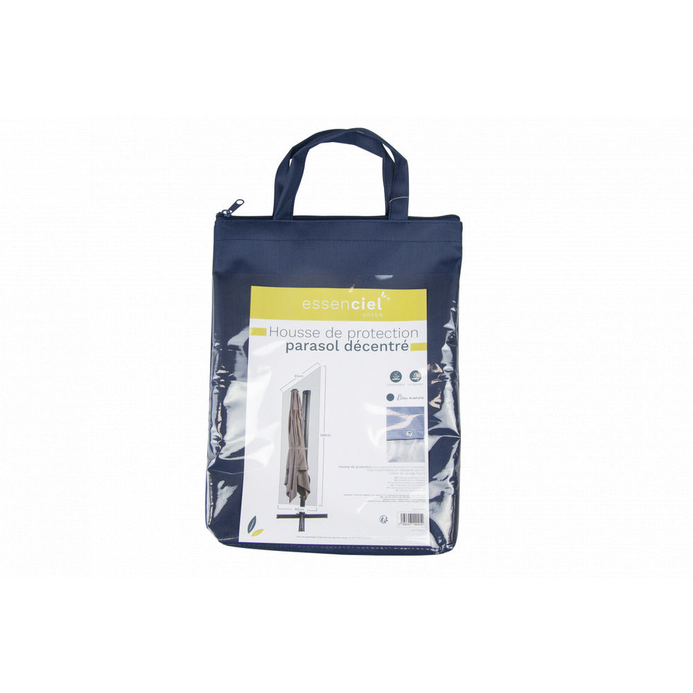 Housse De Protection Parasol Décentré Imperméable Et Résistante Aux Uv En Polyester - Mobilier De Jardin - 40x65x206cm