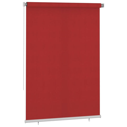 VIDAXL Store Roulant D'extérieur 160x230 Cm Rouge Pehd