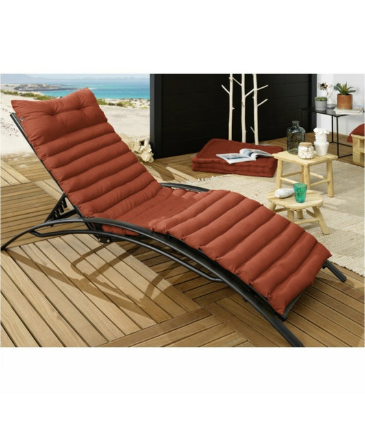 Coussin Bain De Soleil 60x180 Cm Kala Terracotta