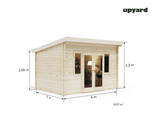Maison De Jardin Riesling | 400x300 Cm | Certifié Pefc