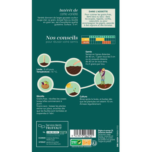 Graines De Haricot Borlotto En Boite