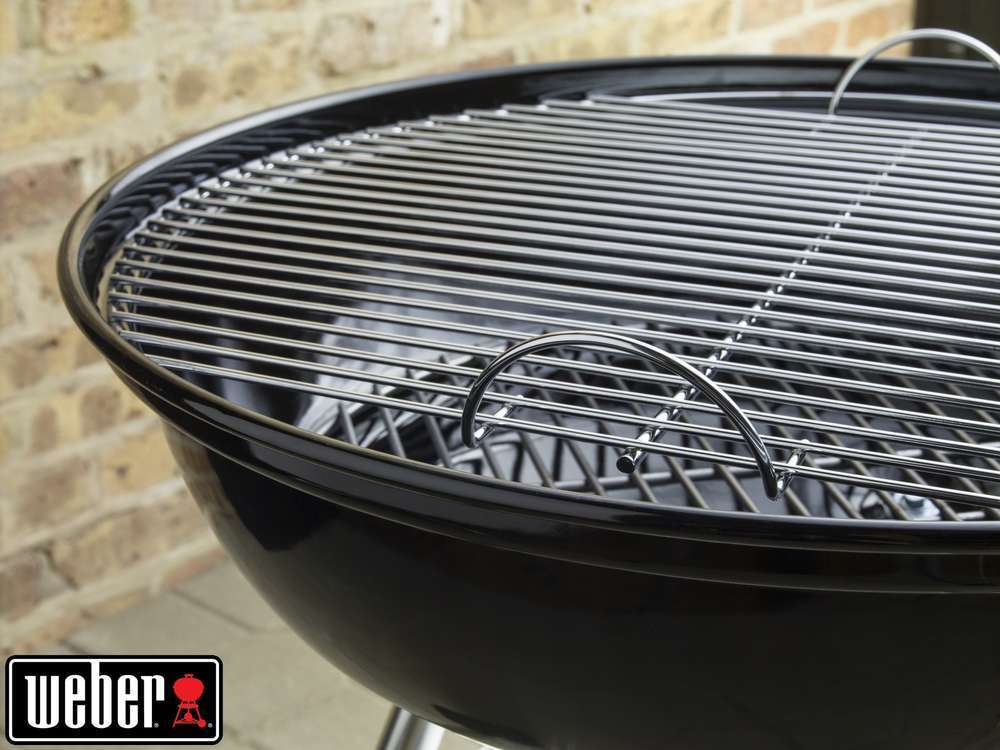 Weber Barbecue à Charbon KETTLE CHARCOAL GRILL Acier émaillé Noir - D.47 Cm